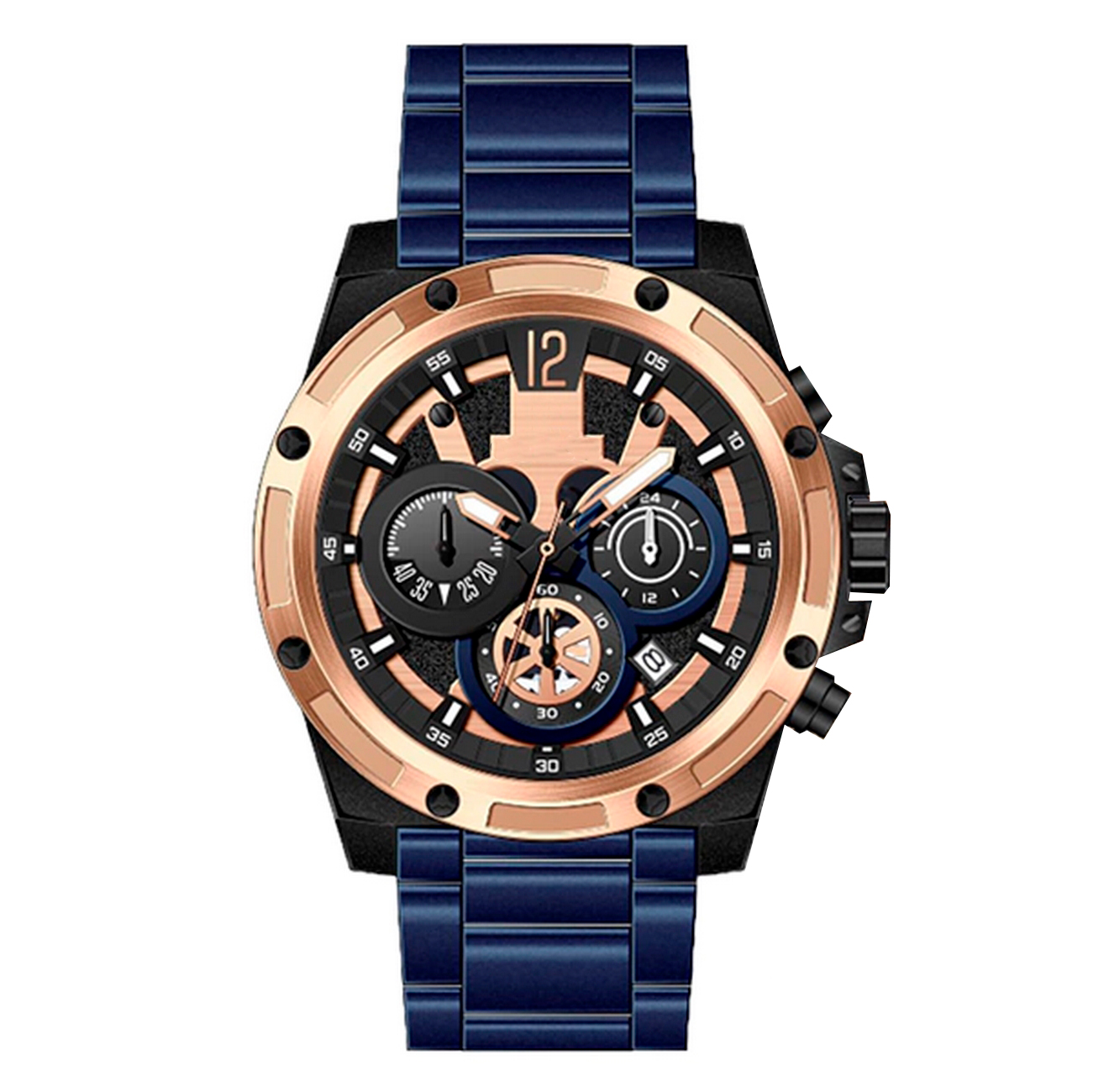 Reloj G-force Original H3907g Cronografo + Estuche